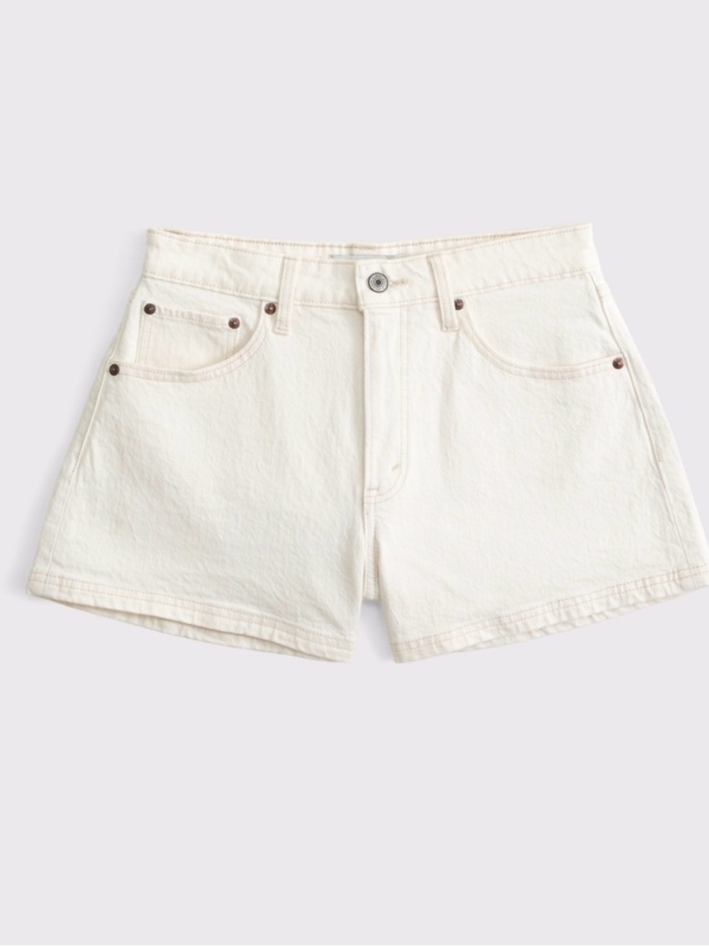 NWT A&F Curve Love High Rise 90s Relaxed Short